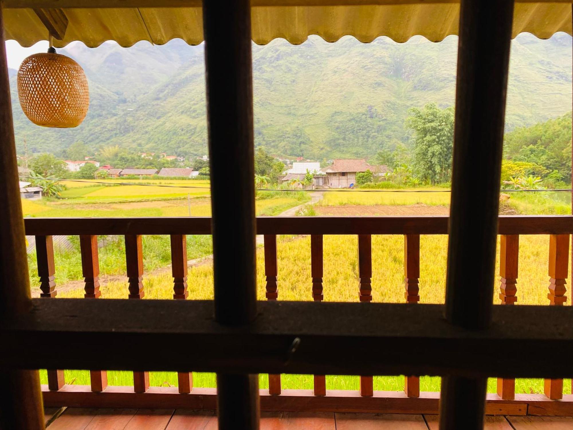 Du Gia Field View Homestay Lang Cac ภายนอก รูปภาพ