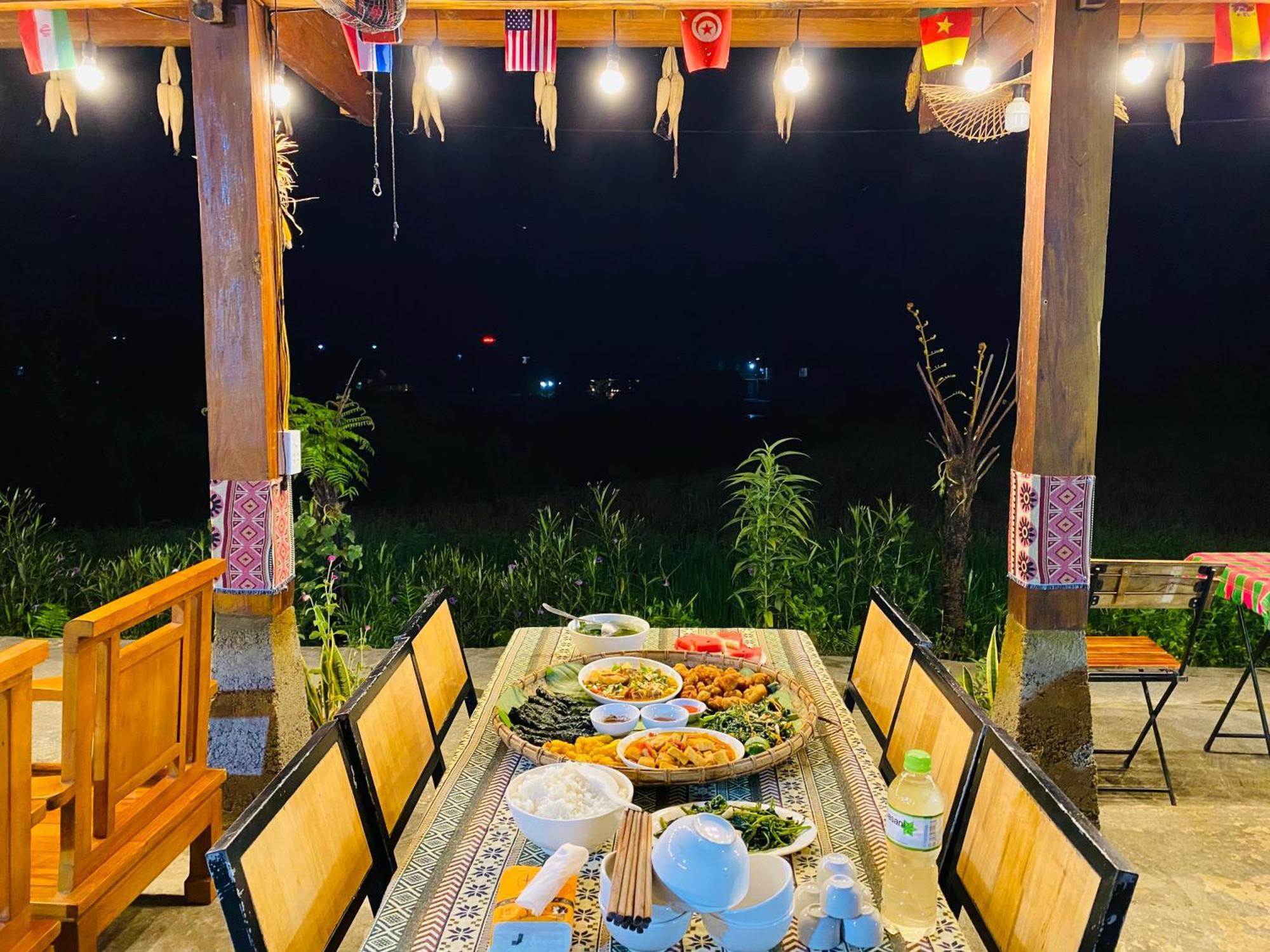 Du Gia Field View Homestay Lang Cac ภายนอก รูปภาพ