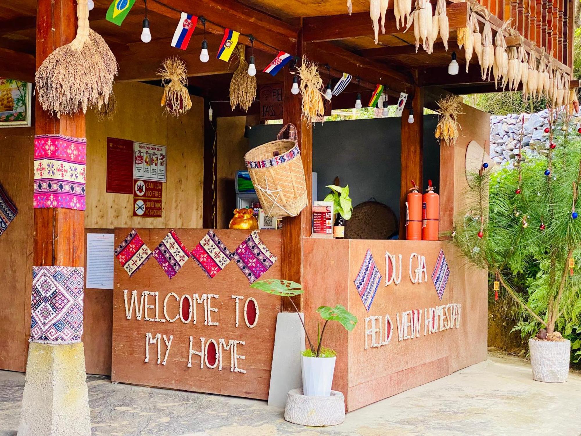 Du Gia Field View Homestay Lang Cac ภายนอก รูปภาพ