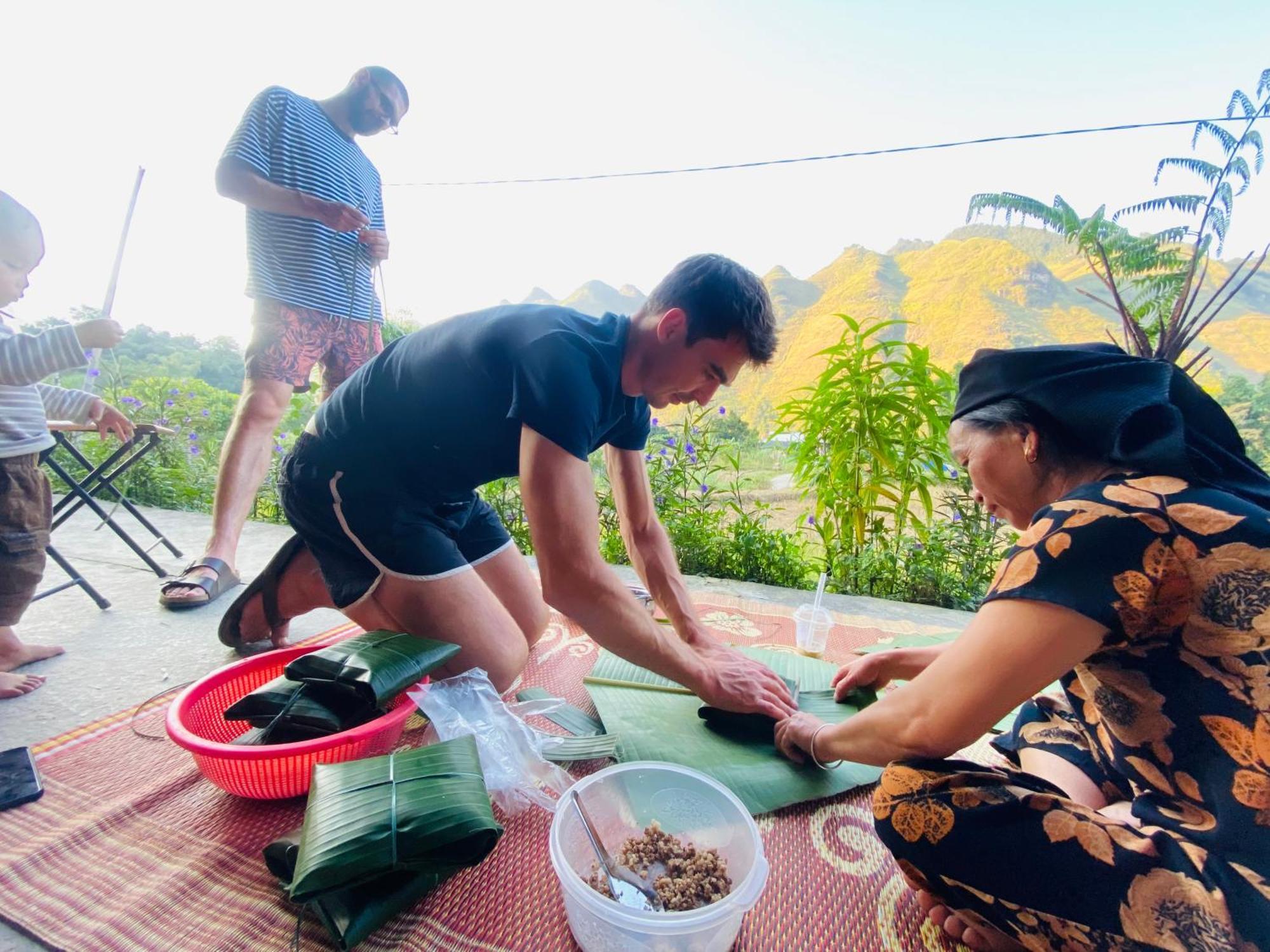 Du Gia Field View Homestay Lang Cac ภายนอก รูปภาพ