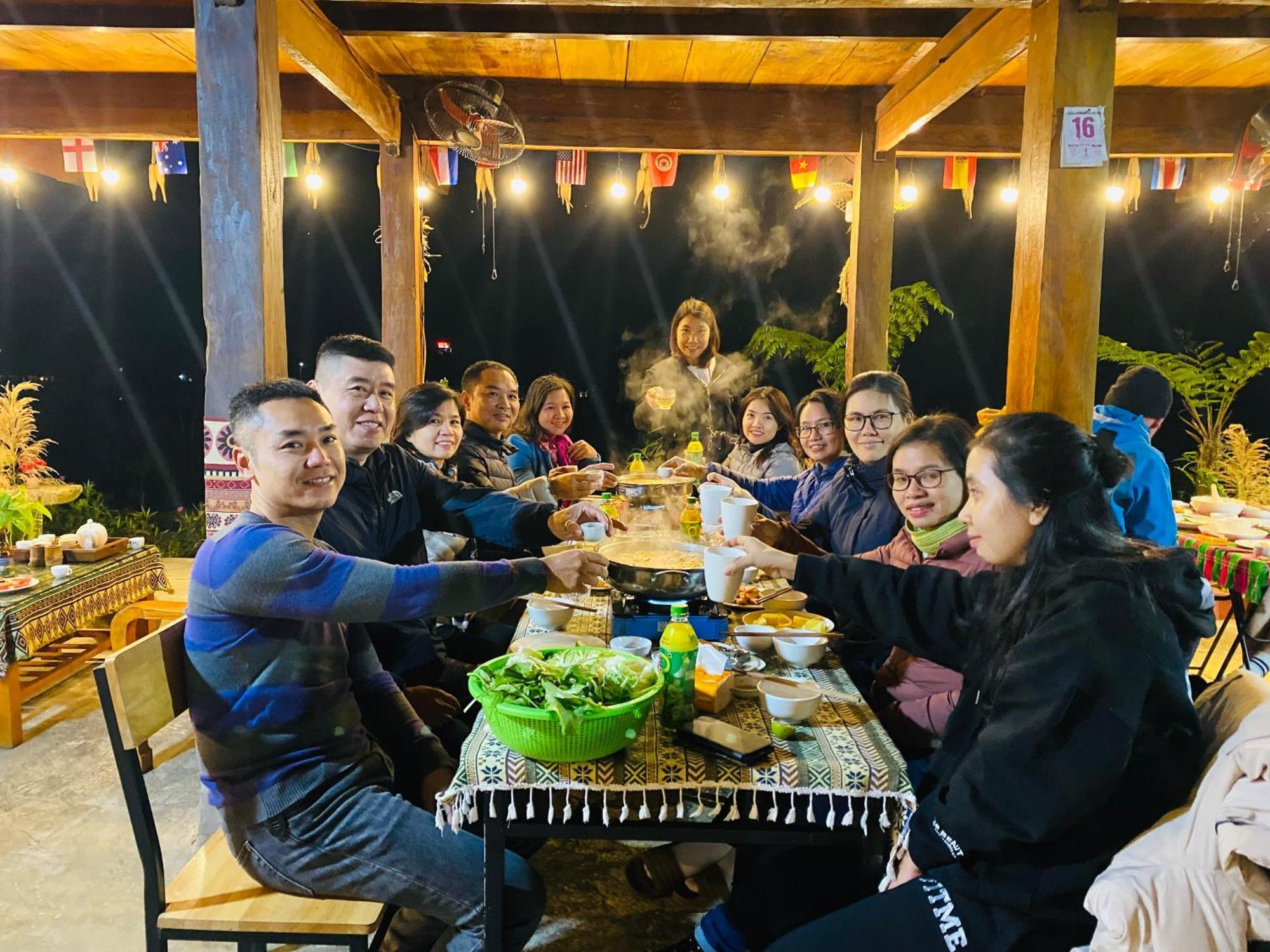 Du Gia Field View Homestay Lang Cac ภายนอก รูปภาพ