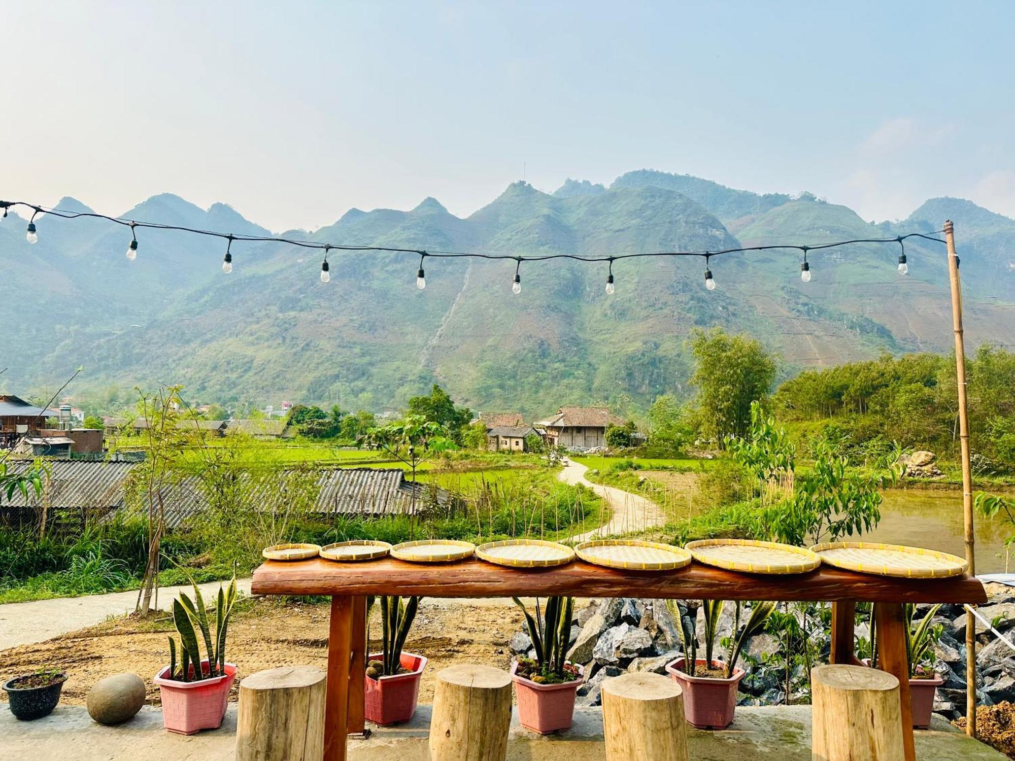 Du Gia Field View Homestay Lang Cac ภายนอก รูปภาพ