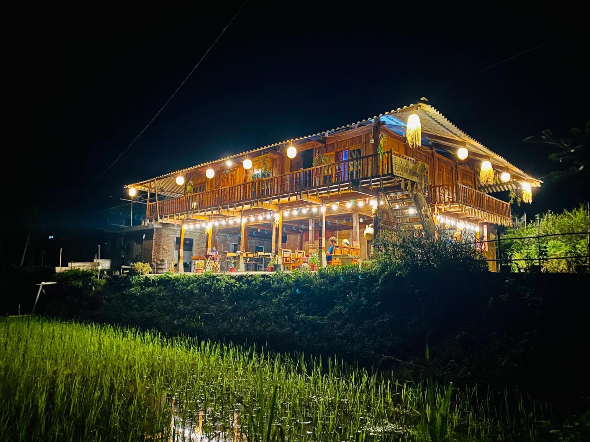 Du Gia Field View Homestay Lang Cac ภายนอก รูปภาพ