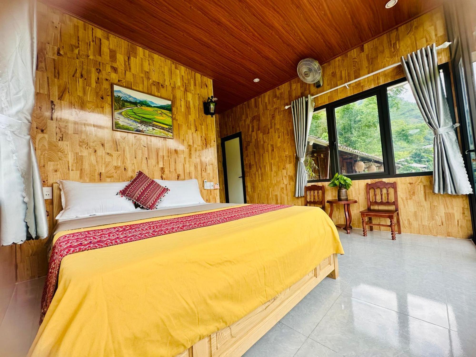 Du Gia Field View Homestay Lang Cac ภายนอก รูปภาพ