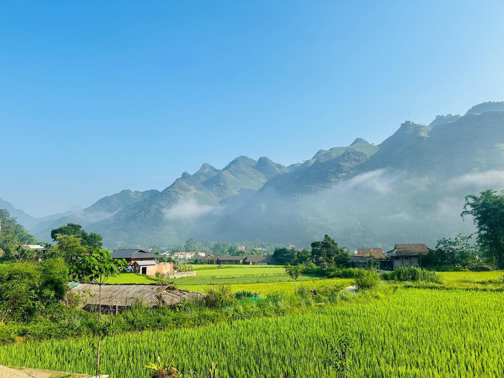 Du Gia Field View Homestay Lang Cac ภายนอก รูปภาพ
