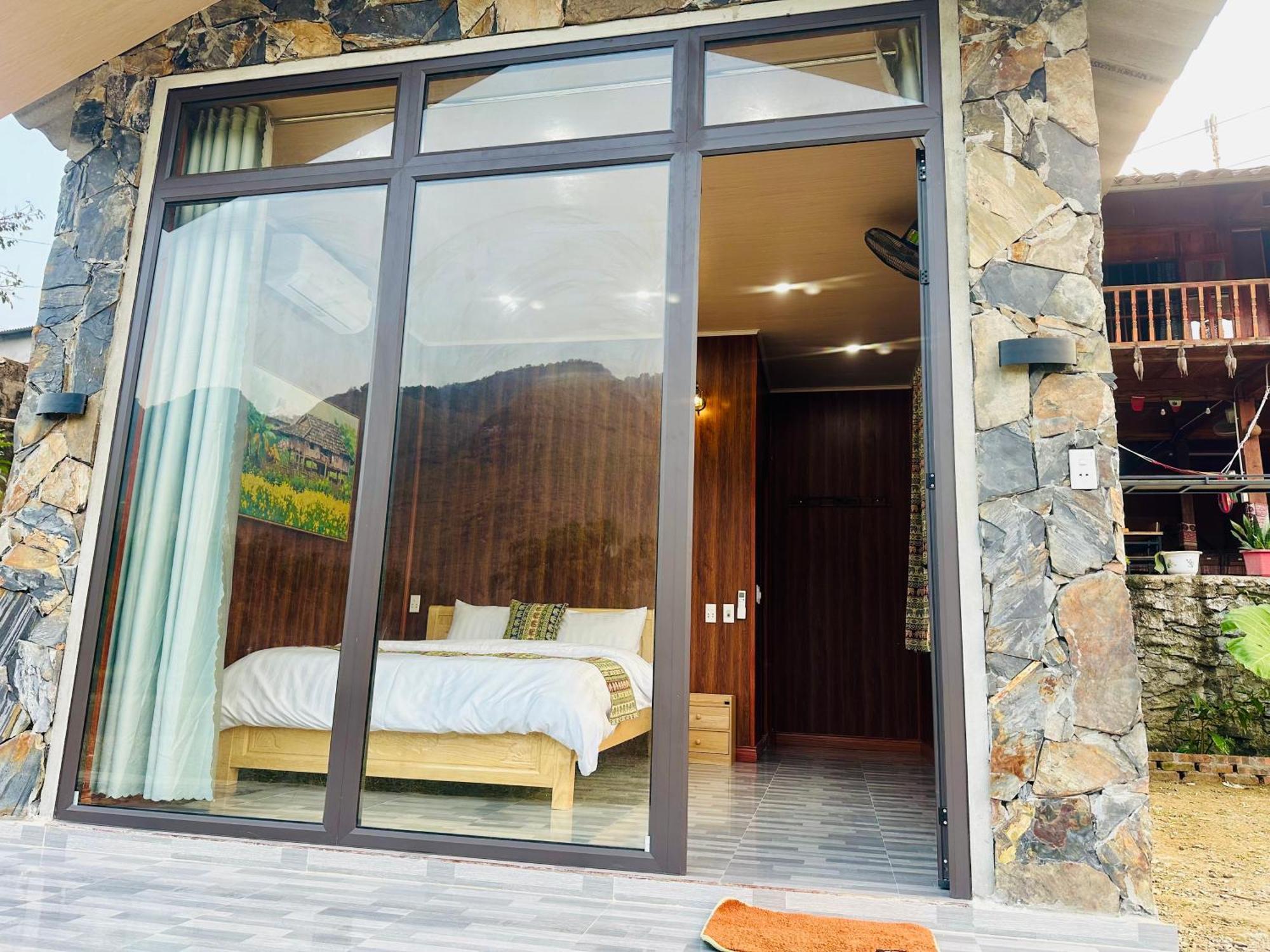 Du Gia Field View Homestay Lang Cac ภายนอก รูปภาพ